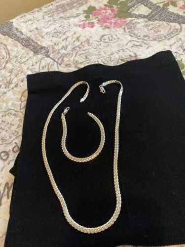Cadena y pulsera de Plata