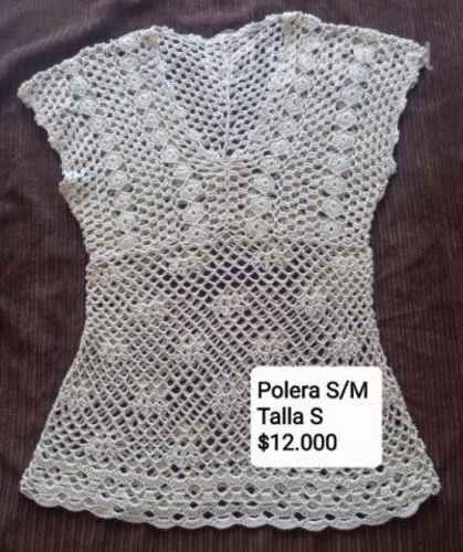 Hermosas Poleras Tejidas a Crochet
