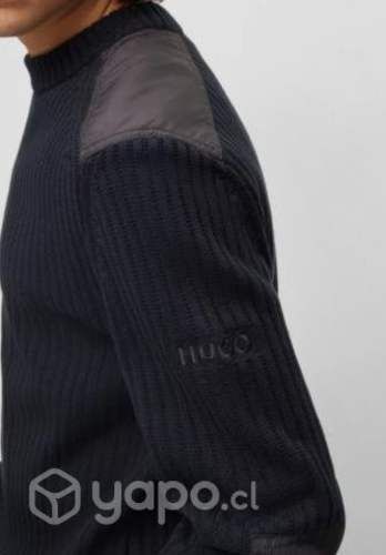 SUETER HUGO BOSS XL -L NEGRO NUEVO OFERTA 85.000