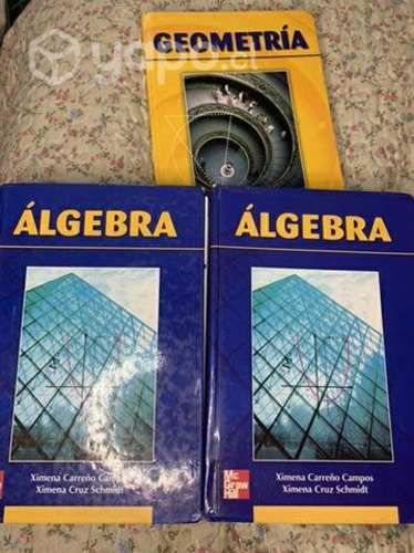 Libros álgebra y geometría