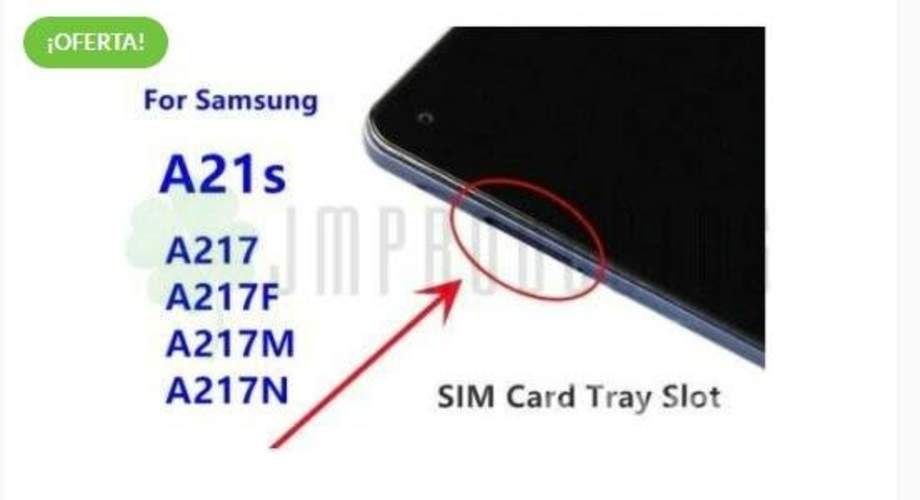 Bandeja Sim Samsung Galaxy A21s