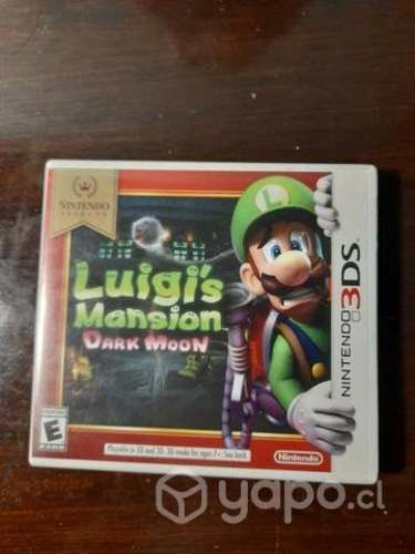 Juegos nintendo 3ds: Lugui's mansion y Super smash