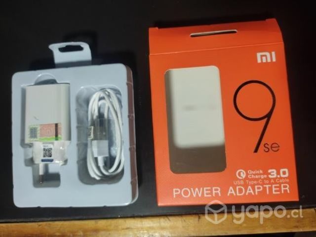 Cargador Xiaomi de carga rápida, nuevo