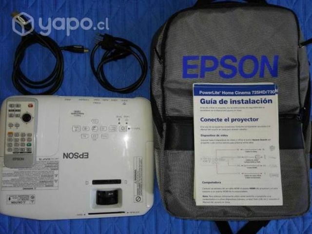 Proyector PowerLite Home Cinema 730HD 720p 3LCD