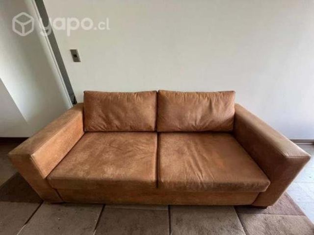 Sofá 100% Cuero Real