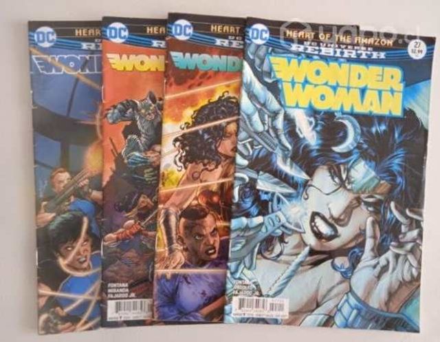 Cómics Mujer Maravilla (pack de 4)