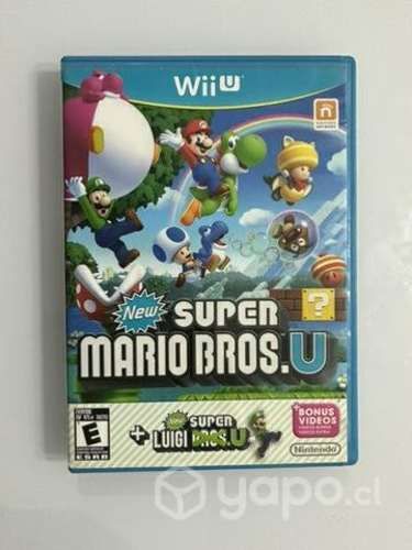 New Super Mario Bros U + Luigi U Nintendo Wii U