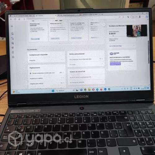 Notebook Gamer Lenovo Legion 15.6 , Amd Ryzen 5 46