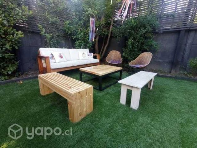 Mesa de centro de madera