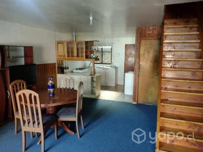 Cabaña semi amoblada madera