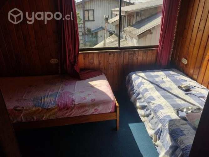 Cabaña semi amoblada madera