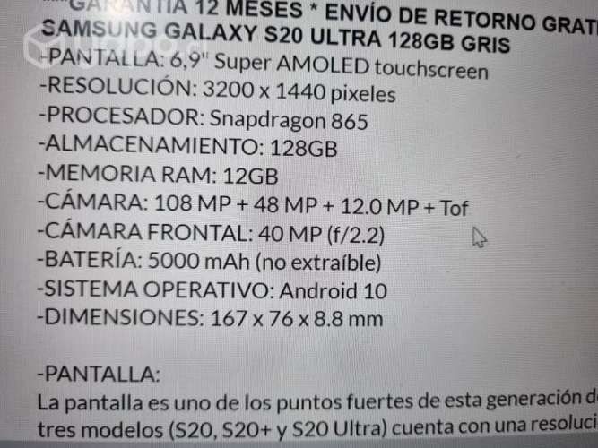 Samsung s20 ultra