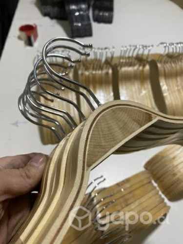 Lotes de 100 perchas Bambú