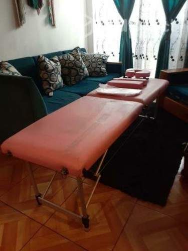 Camilla para masajes o lashista