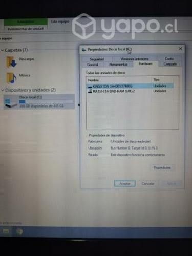 Notebook ToshibaSatelliteL55 I5 4gb ram SSD480gb