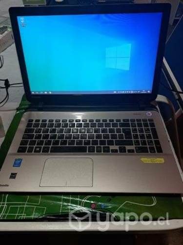 Notebook ToshibaSatelliteL55 I5 4gb ram SSD480gb