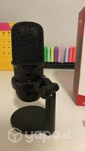 Microfono Gamer HyperX SoloCast, USB, Cable 2m