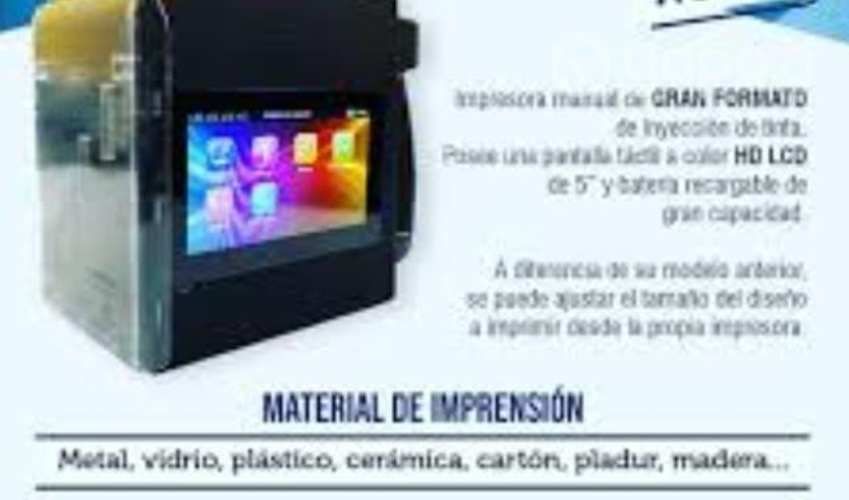 Impresora Portátil para cajas