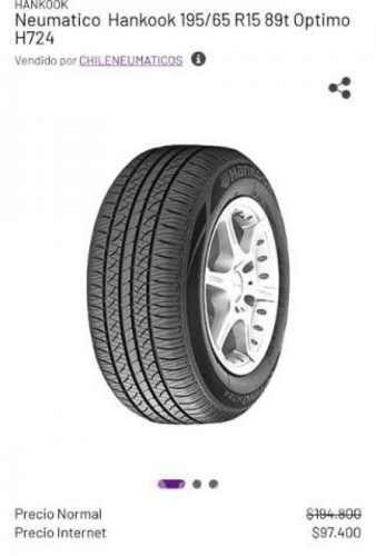 4 Neumaticos Hankook