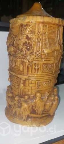 Vela con hermoso detalles