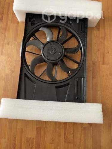 Radiador y electroventilador Chevrolet