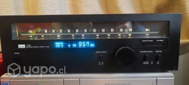 Sintonizador sansui t-80 am/fm black