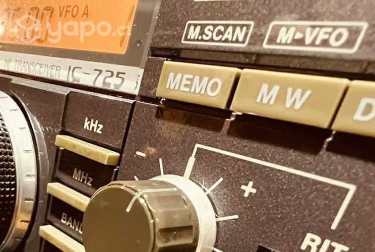 Hf banda corrida icom ic725
