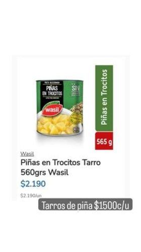 Tarros de piña