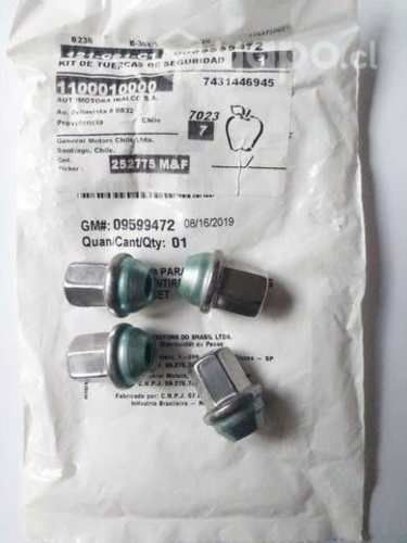 Pernos rueda chevrolet