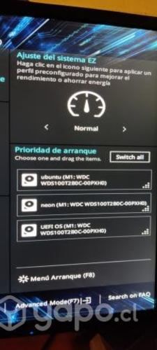 PC Escritorio, Intel I5 2.8 GHz, Radeon RX 570 4GB