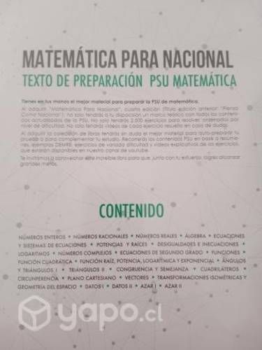 Libro preparación PSU