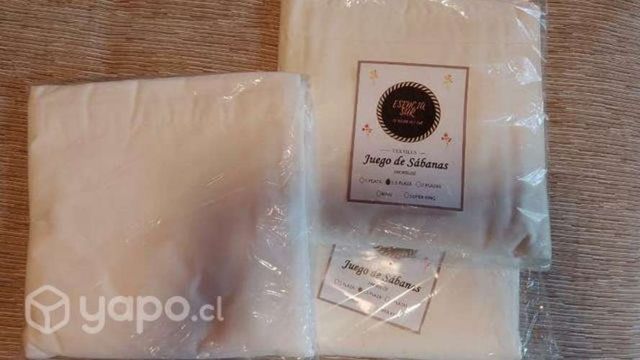 Sábanas nuevas 144 hilos