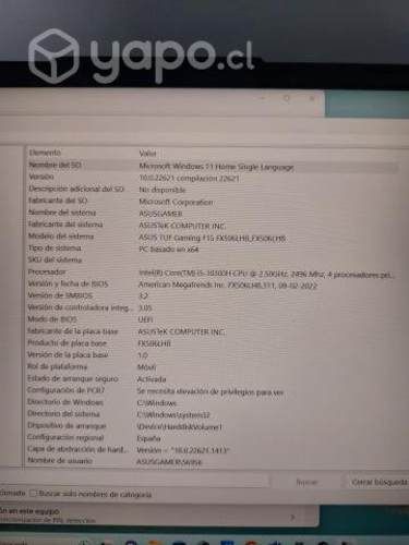 Notebook Asus Gamer Tuf Gaming