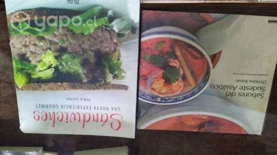 Libros referentes a comidas