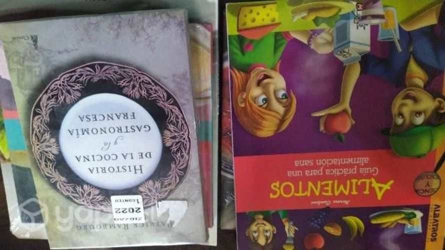 Libros referentes a comidas