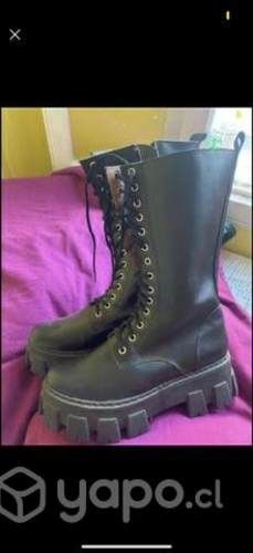 Botines de cuero nacional