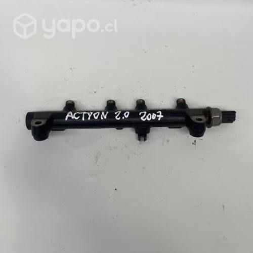 Riel de inyeccion Ssangyong Actyon 2.0 AT 2007