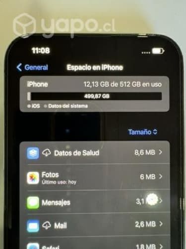 Apple Iphone 13 Pro Max 512 gb Grafito