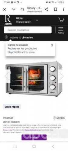 Horno electrico usado buen estado