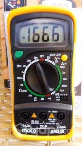 Tester profesional digital INGCO