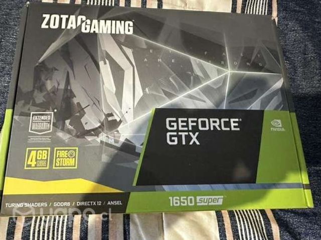 Tarjeta gráfica 1650s marca zotac