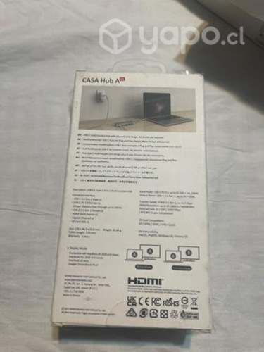 Hub multifuncional USB entrada C