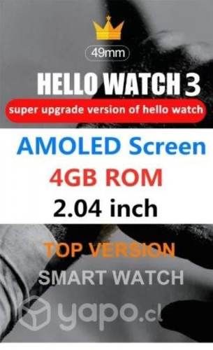 Reloj smartwatch hello watch 3