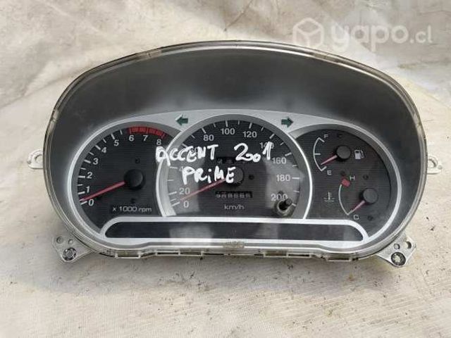 Sinóptico Hyundai Accent Prime 2001 mt