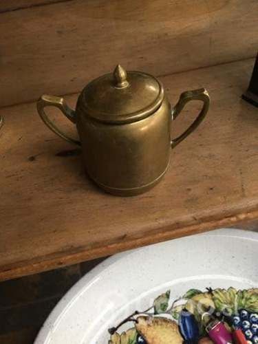 Lote artículos bronce antiguos