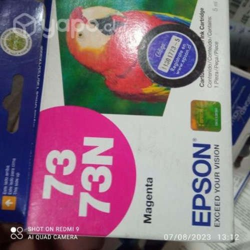 Tintas Epson diversos modelos originales