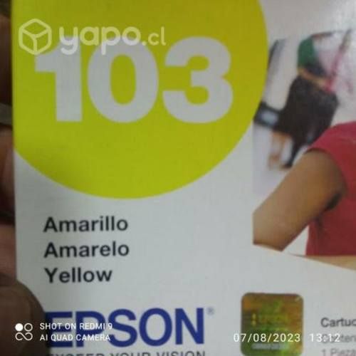 Tintas Epson diversos modelos originales