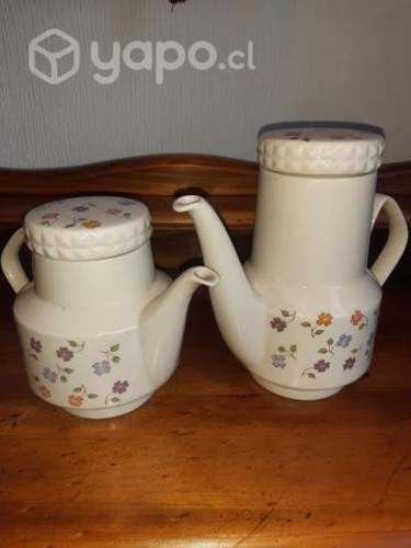 Teteras porcelana Corona nuevas