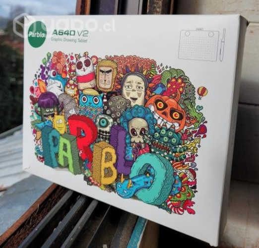 Tableta gráfica usada