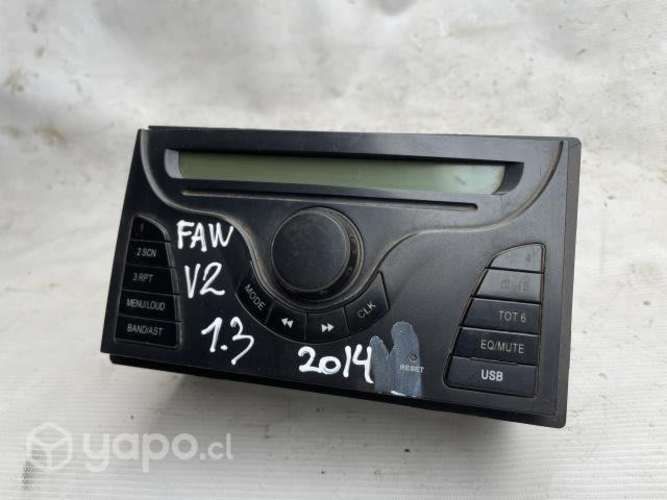 Radio Vehículo Faw V2 2014